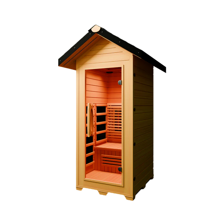 Medical Nature 4 1-Person Full Spectrum Infrared Sauna | nature4g3p