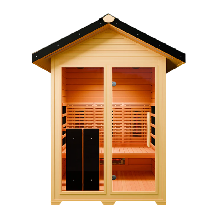 Medical Nature 6 3-Person Full Spectrum Infrared Sauna | nature6g3p