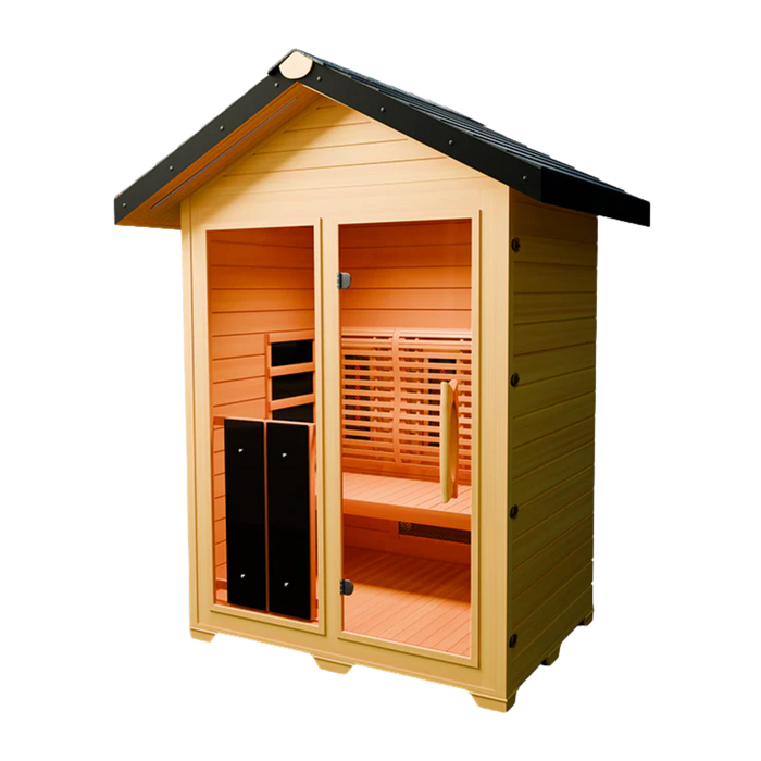Medical Nature 6 3-Person Full Spectrum Infrared Sauna | nature6g3p