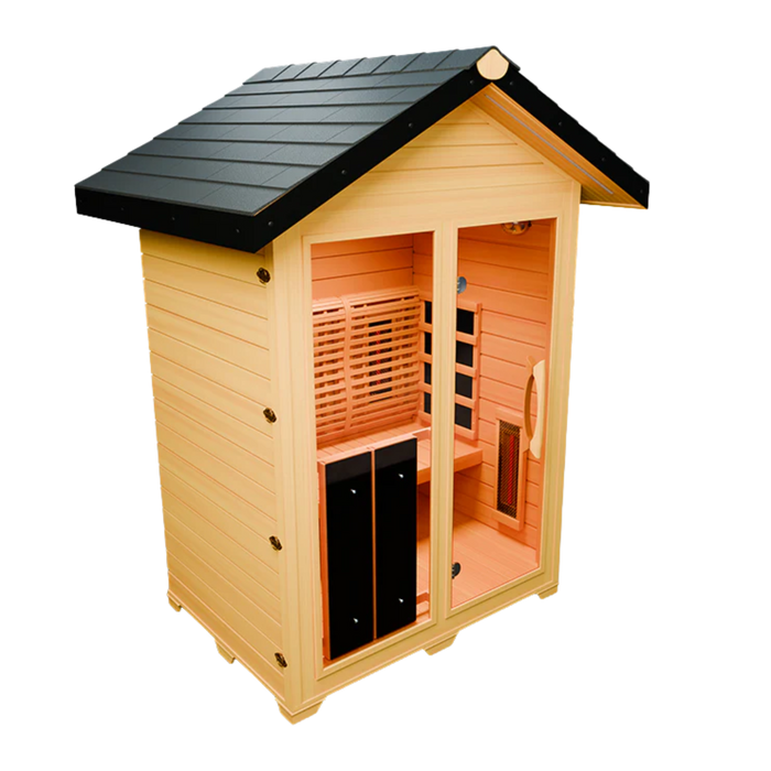 Medical Nature 6 3-Person Full Spectrum Infrared Sauna | nature6g3p