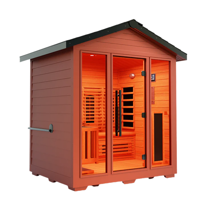 Medical Nature 7 3-4 Person Outdoor Hybrid Sauna | nature7g4p