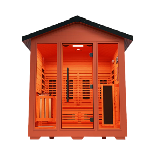 Medical Nature 7 3-4 Person Outdoor Hybrid Sauna | nature7g4p