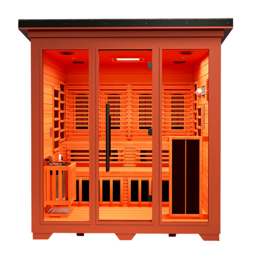 Medical Nature 8 6-Person Outdoor Hybrid Sauna | nature8g5p