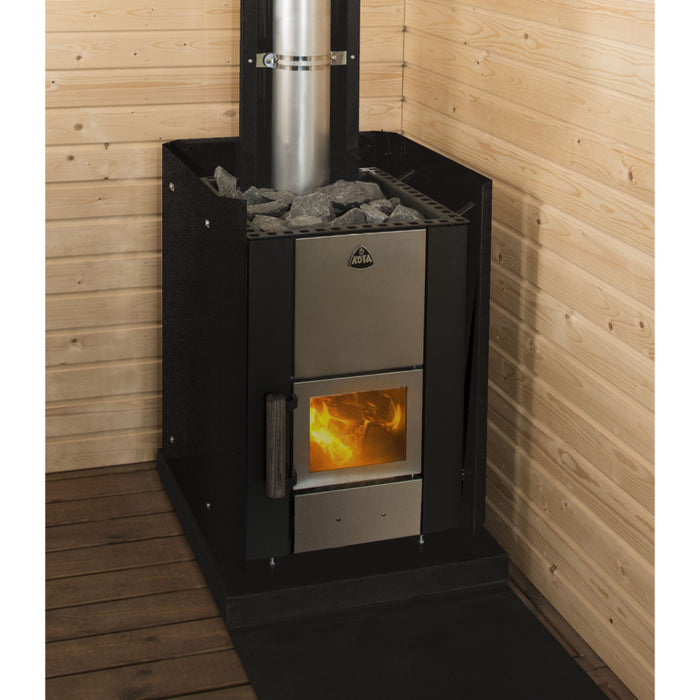 Narvi Floor Plate (550x450, Black)