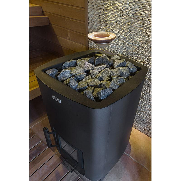 Narvi NC Black Wood Burning Heater 3