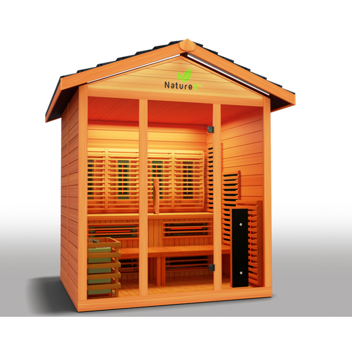 Medical Nature 8 V2 Outdoor Hybrid Sauna 8