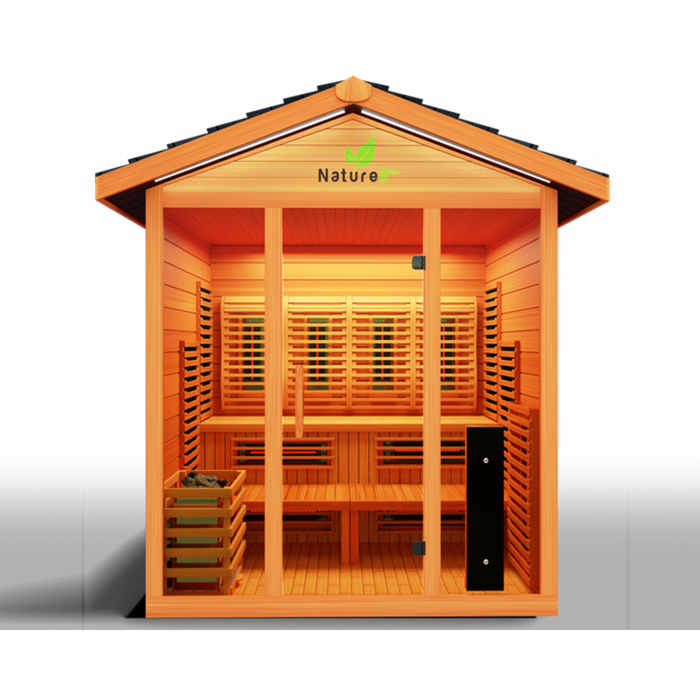 Medical Nature 8 V2 Outdoor Hybrid Sauna 9