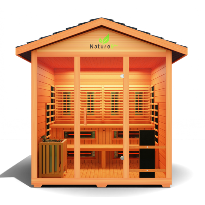 Medical Nature 9 Outdoor Hybrid Sauna 8