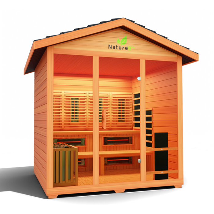 Medical Nature 9 Outdoor Hybrid Sauna 9