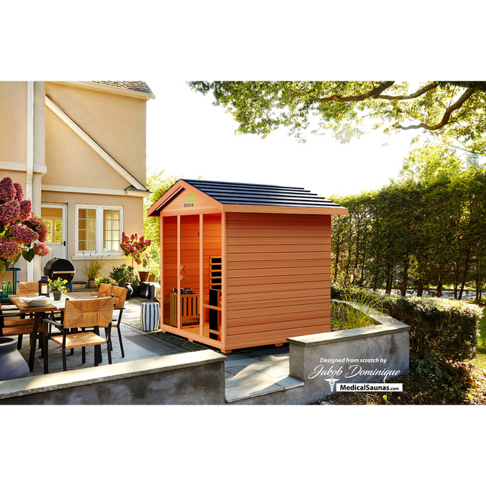 Medical Nature 9 Outdoor Hybrid Sauna 7