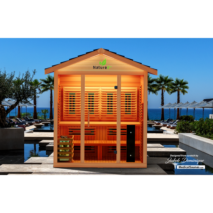 Medical Nature 8 V2 Outdoor Hybrid Sauna 6