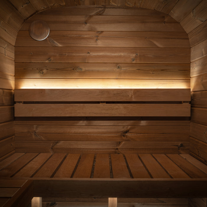 ProSaunas 1-Zone Dimmable White LED Sauna Light Strip Kit — Wi-Fi + Wireless Control, Waterproof