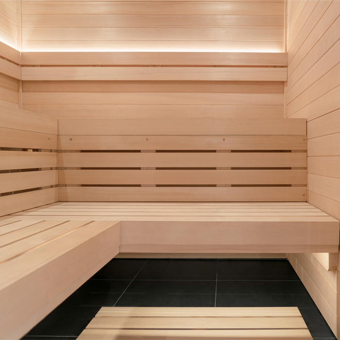 ProSaunas 1-Zone Dimmable White LED Sauna Light Strip Kit — Wi-Fi + Wireless Control, Waterproof