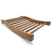 PROSAUNAS S-Shaped Ergonomic Backrest - Cedar