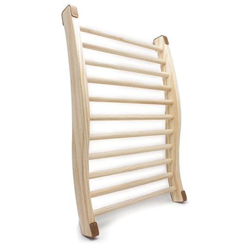 PROSAUNAS S-Shaped Ergonomic Backrest - Pine
