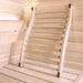 PROSAUNAS S-Shaped Ergonomic Backrest - Pine