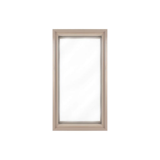 ProSaunas Hemlock Framed Sauna Window — 16" x 30" Dual Pane Tempered Glass