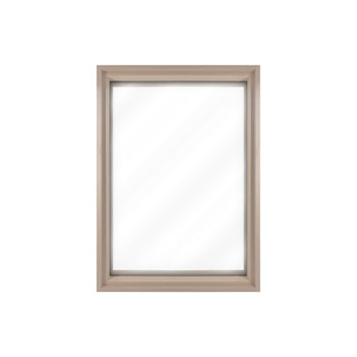 ProSaunas Hemlock Framed Sauna Window — 24" x 36" Dual Pane Clear Glass
