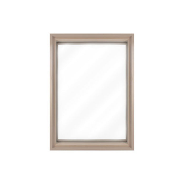 ProSaunas Hemlock Framed Sauna Window — 24" x 36" Dual Pane Clear Glass