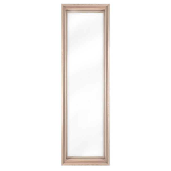 ProSaunas Hemlock Framed Sauna Window — 16" x 60" Dual Pane Clear Glass