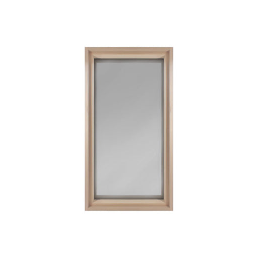 ProSaunas Hemlock Framed Sauna Window — 16" x 30" Dual Pane Tinted Glass