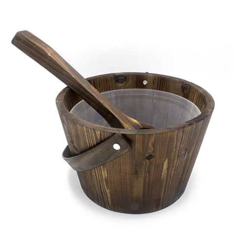 ProSaunas 1-Gal Spruce Sauna Pail with Ladle