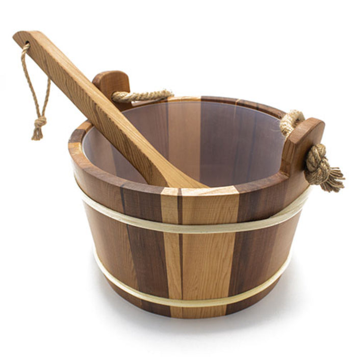 ProSaunas 4L Sauna Bucket & Ladle - Cedar