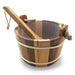 ProSaunas 4L Sauna Bucket & Ladle - Cedar