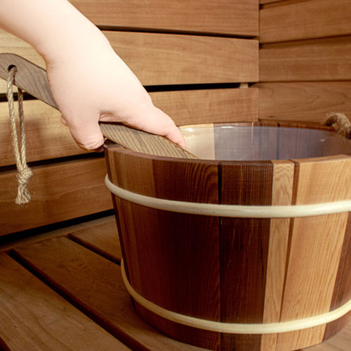 ProSaunas 4L Sauna Bucket & Ladle - Cedar