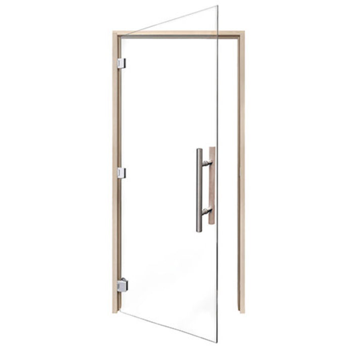 ProSaunas Aspen ADA Prehung Sauna Door — 36" × 81" Clear Tempered Glass
