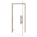 ProSaunas Aspen ADA Prehung Sauna Door — 36" × 81" Clear Tempered Glass