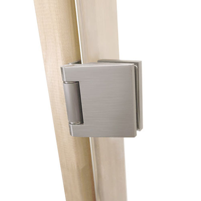 ProSaunas Aspen ADA Prehung Sauna Door — 36" × 81" Clear Tempered Glass