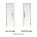 ProSaunas Aspen ADA Prehung Sauna Door — 36" × 81" Clear Tempered Glass
