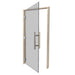 ProSaunas Aspen ADA Prehung Sauna Door — 36" × 81" Tinted Tempered Glass