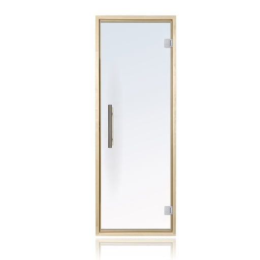 ProSaunas Aspen Prehung Sauna Door — 24" × 73" Clear Tempered Glass