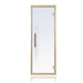 ProSaunas Aspen Prehung Sauna Door — 24" × 73" Clear Tempered Glass