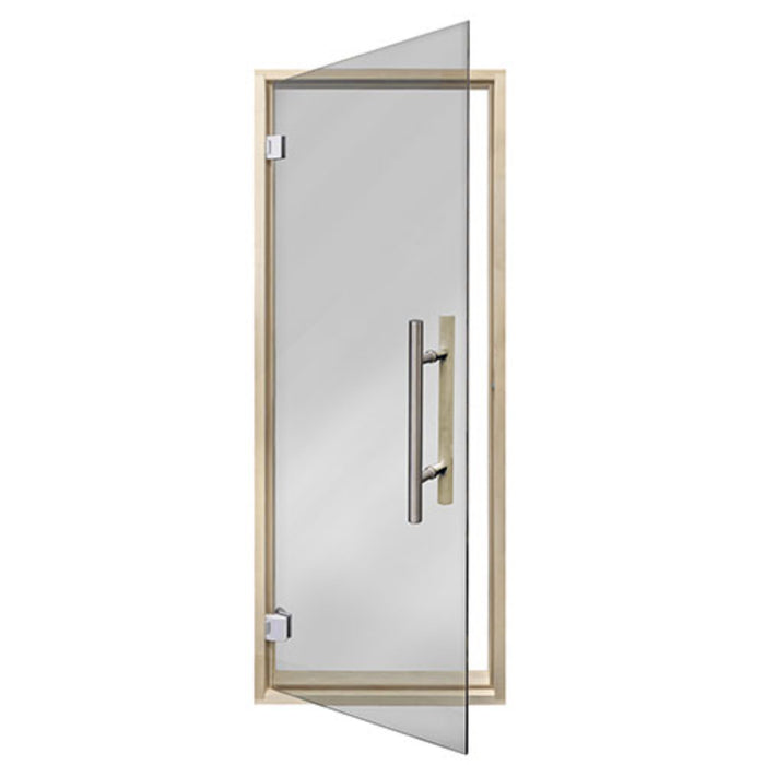 ProSaunas Aspen Prehung Sauna Door — 24" × 73" Tinted Tempered Glass