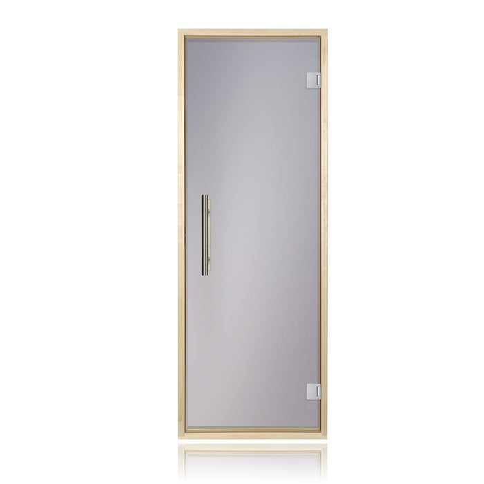 ProSaunas Aspen Prehung Sauna Door — 24" × 73" Tinted Tempered Glass