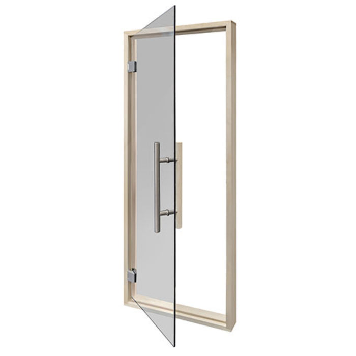 ProSaunas Aspen Prehung Sauna Door — 24" × 73" Tinted Tempered Glass