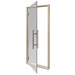 ProSaunas Aspen Prehung Sauna Door — 24" × 73" Tinted Tempered Glass