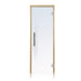 ProSaunas Aspen Prehung Sauna Door — 24" × 81" Clear Tempered Glass