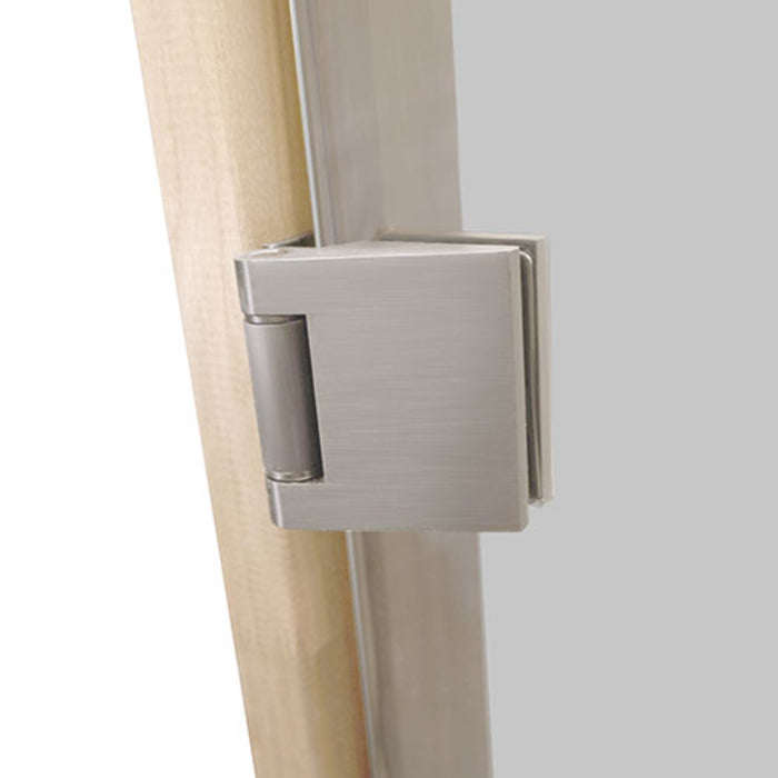 ProSaunas Aspen Prehung Sauna Door — 24" × 81" Tinted Tempered Glass