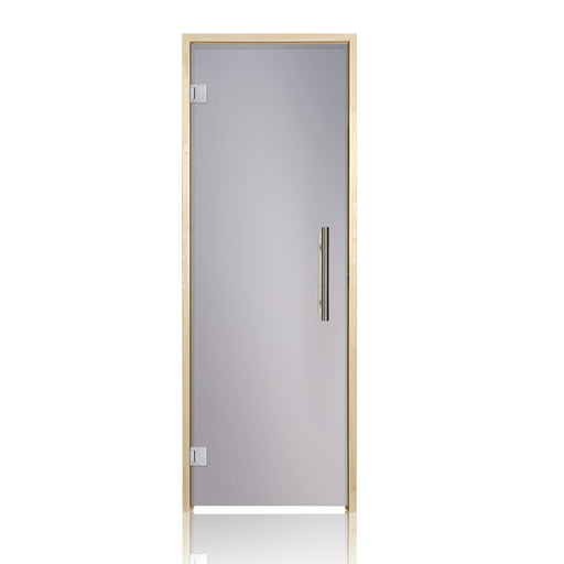 ProSaunas Aspen Prehung Sauna Door — 24" × 81" Tinted Tempered Glass