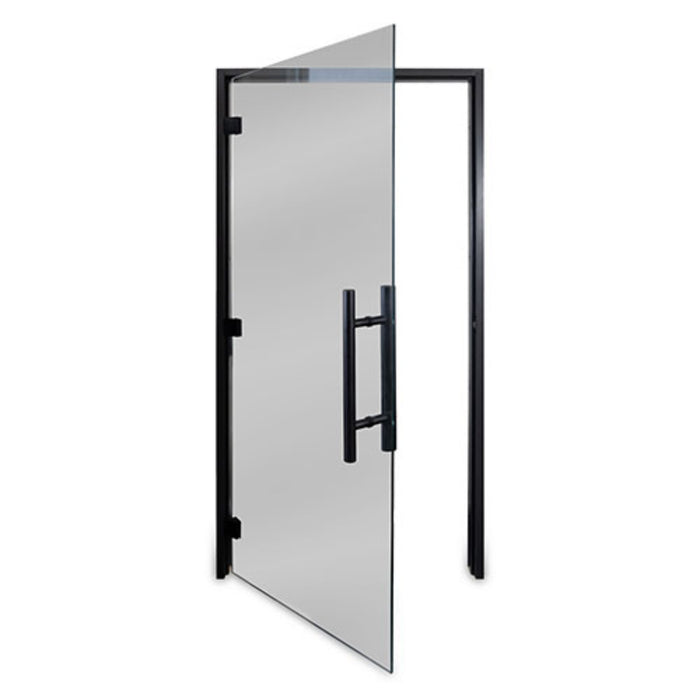 ProSaunas Black Alder ADA Prehung Sauna Door — 36" × 81" Tinted Tempered Glass