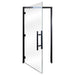 ProSaunas Black Alder ADA Prehung Sauna Door — 36" × 81" Clear Tempered Glass