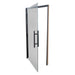 ProSaunas Black Alder ADA Prehung Sauna Door — 36" × 81" Tinted Tempered Glass
