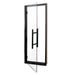 ProSaunas Black Alder Prehung Sauna Door — 24" × 73" Clear Tempered Glass