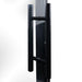 ProSaunas Black Alder Prehung Sauna Door — 24" × 73" Clear Tempered Glass