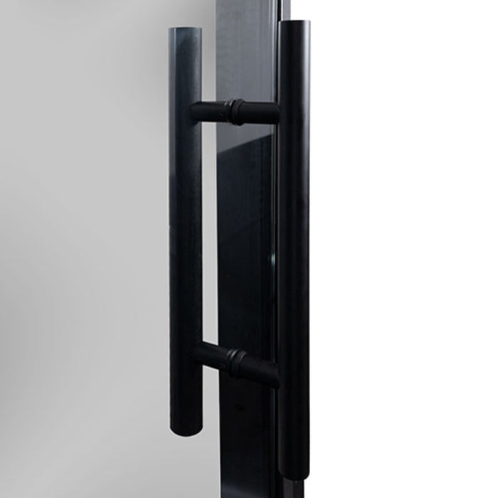 ProSaunas Black Alder Prehung Sauna Door — 24" x 73" Tinted Tempered Glass