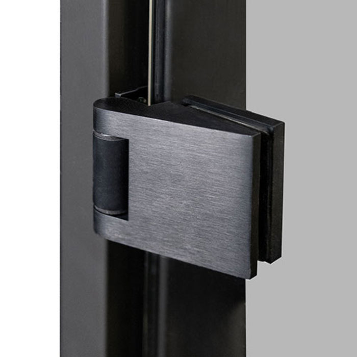 ProSaunas Black Alder Prehung Sauna Door — 24" x 73" Tinted Tempered Glass